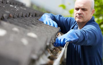 cleaning and inspecting Braichyfedw roofs